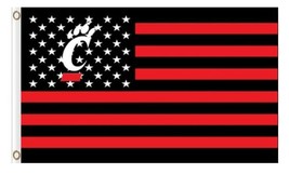 Cincinnati Bearcats Star Nation Flag 3X5ft Banner USA Polyester with 2 B... - $20.00