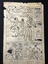 Harvey #2 Page 1 Original Comic Art 1970 - £97.57 GBP