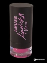 Amuse Matte Lipstick Brand New &amp; Sealed LIP7278-10 Vibrant PINK 5g Full ... - $7.69