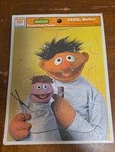 Sesame Street Ernie, Barber Frame-Tray Puzzle 1979 Whitman Jim Henson Pu... - $9.95