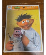 Sesame Street Ernie, Barber Frame-Tray Puzzle 1979 Whitman Jim Henson Pu... - $185.88 MXN