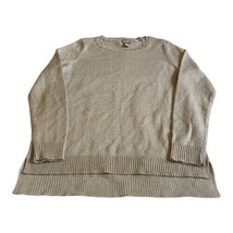 Chico’s Travelers Tan Beige Slinky Knit Pullover Sweater Shirt Top Size ... - $27.16 CAD