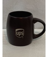 NEW! UPS Ceramic Coffee Cup Mug Brown Speckled United Parcel Service - £10.89 GBP