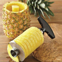 Pineapple Peeler Stainless Steel Pulp Separator Corer Core Puller Fruit Tools - £11.23 GBP