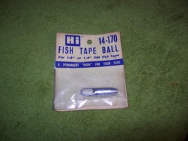 Vintage HI Holub Industries ITT FISH TAPE BALL 14-170 for 1/4&quot; or 1/8&quot; f... - £13.17 GBP
