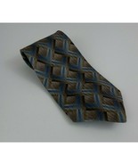 Stafford Blue &amp; Brown Tie With Beautiful Designs - $17.58 CAD