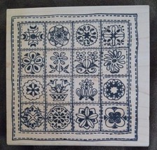 Just For Fun Rubber Stamp Quilt - £12.50 GBP