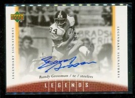 2006 Upper Deck Legends Legendary Signatures #79 Randy Grossman Auto Steelers - £11.60 GBP