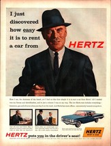 1960 Hertz Rent A Car Rental Chevrolet Impala Chairman of the Board Phot... - $26.92
