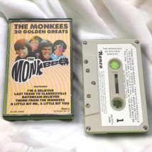 MONKEES 20 golden greats ronco  cassette RARE UK RELEASE - $141.85 MXN