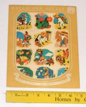 Vintage Meyercord Decals 930-A Mexican/Mexicali Sombrero Donkey Cactus - £8.11 GBP