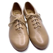 Bloch Unisex Oxford Jazz Tap Lace Up Caramel Shoes Dance Leather Bloch 6... - $44.55
