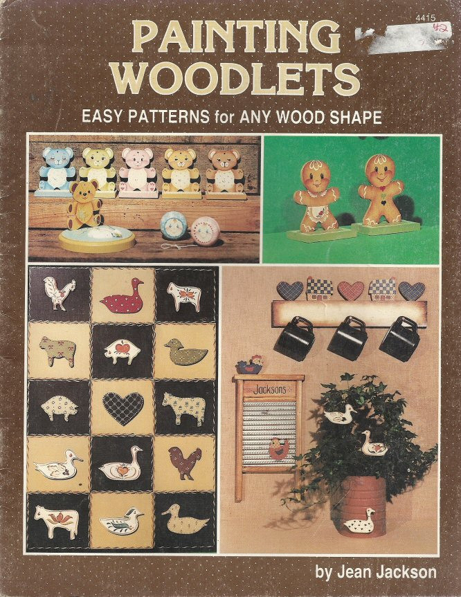 Primary image for PAINTING WOODLETS   By Jean Jackson Tole Painting Pattern Book  