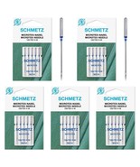 25 Schmetz Microtex Sharp Sewing Machine Needles 130/705 H-M Size 90/14 - £21.88 GBP