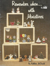 Remember When With Miniatures  By Kathleen Mc Donald Tole Painting Pattern Book - £3.94 GBP