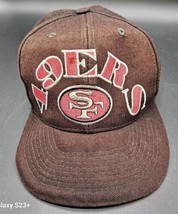 Vintage San Francisco 49ers Hat Mens 1982- 1990 XXIV SUPER BOWL Brown - £37.15 GBP