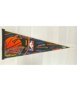 NBA WinCraft Premium Pennant Full Size 1990’s Basketball Teams Sports Spalding - $16.82