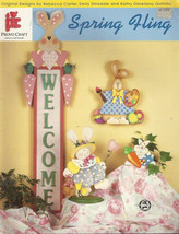 SPRING FLING  by Variety Of Artist  tole painting Pattern Book - £6.29 GBP
