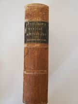 1866 Dunglison Medical Lexicon Dictionary Medical Science Leather Antique - $36.34