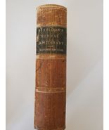 1866 Dunglison Medical Lexicon Dictionary Medical Science Leather Antique - $36.34