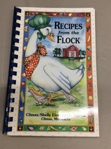 Vintage Cookbook Spiral Bound Recipe Climax/Shelly Elementary School MN family - £23.83 GBP