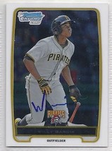 Willy Garcia signed autogrpahed Card 2012 Bowman chrome Prospects - $9.41