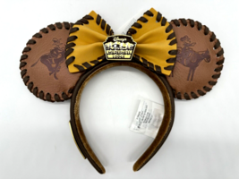 Disney Parks Wilderness Lodge Resort Cowboy Loungefly Ears Headband NWT 2023 WDW - £46.90 GBP