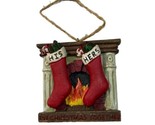 Our First Christmas Together Fireplace Ornament nwt by Midwest-CBK - $10.80