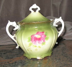 Vintage Pt Tirschenreuth Bavaria Floral Covered Dish - £24.33 GBP