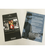 rock and roll hall of fame Roy Orbison and the 2006 exhibits brochure flyer - £15.16 GBP