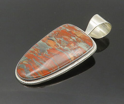 DTR JAY KING 925 Sterling Silver - Vintage Striped Jasper Pendant - PT16567 - £103.49 GBP