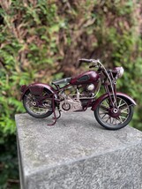 Classic Motorcycle – Iron Sculpture. 16x12x27cm - 0.4Kg - $89.95