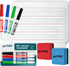 Dry Erase Board for Kids and Dry Erase Markers Set, 2 Small Dry Erase Bo... - $14.55