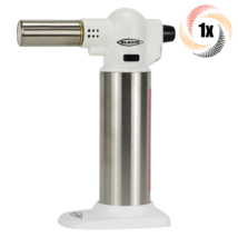 1x Torch Blazer Big Buddy White Refillable Butane Turbo Torch | Lightweight - £34.51 GBP