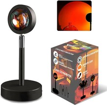 Sunset Lamp Projector 1 Color Sunset Light w 360° Adjustable Head 10ft Cable NEW - £14.54 GBP
