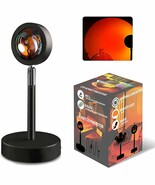 Sunset Lamp Projector 1 Color Sunset Light w 360° Adjustable Head 10ft C... - $25.38 CAD