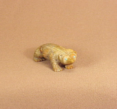 ZUNI Native American Pueblo Indian exquisite BADGER Eric Weeka  # 815bad - £31.32 GBP