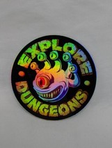 Explore Dungeons RPG Foil Sticker 3&quot; - £30.92 GBP
