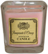 Soy Bean Candle - Pomegranate &amp; Orange - £9.27 GBP