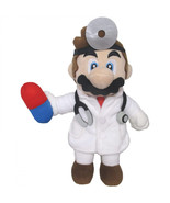 Super Mario Bros. Doctor Mario 10&quot; Plush Figure Multi-Color - £27.63 GBP