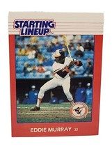 Eddie Murray 1988 Kenner Starting Lineup Baseball Card Only Baltimore Orioles - £2.72 GBP