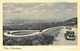 Wien Vienna Austria~Hohenstrasse~Auto Road 1930s Photo Postcard - £5.43 GBP