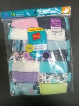 Hanes Girls 14pk Hipsters Size 8,  049boxAae - $16.49