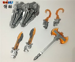 BOKU BK-01 Upgrade Kit Weapons Set W/ LED Light for Optimus Prime Leader OP BK01 - $59.99
