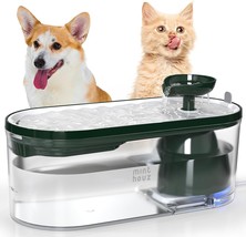Cat Water Fountain - 2.5L/85oz Ultra Quiet Cat Dispenser with Wireless Pump - £41.60 GBP