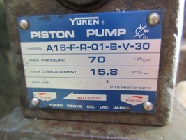 Yuken Hydraulic Oil Motor Hydraulic Pump Only A16-F-R-01-B-V-30 - £191.61 GBP