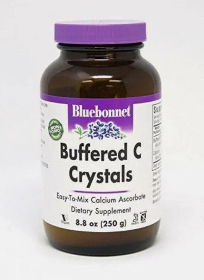 Bluebonnet Nutrition Buffered C Crystals Buffered Vitamin C Powder 8.8 OZ 2 Pack - $49.99