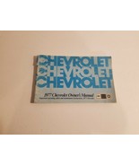 1977 Chevrolet Owner&#39;s Manual - £11.43 GBP