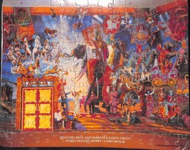 Ringling Bros and Barnum and Bailey Puzzle - 1990 - 150PCS - $14.95