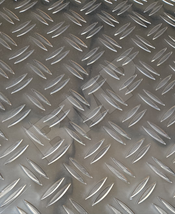 ALUMINUM DIAMOND PLATE 303-H22 .063 x 12 x 12  0500101 - $27.95